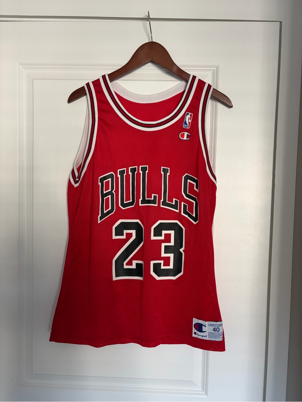 Rare Vintage Chicago Bulls Michael Jordan #23 Size 40 Jersey by Champion